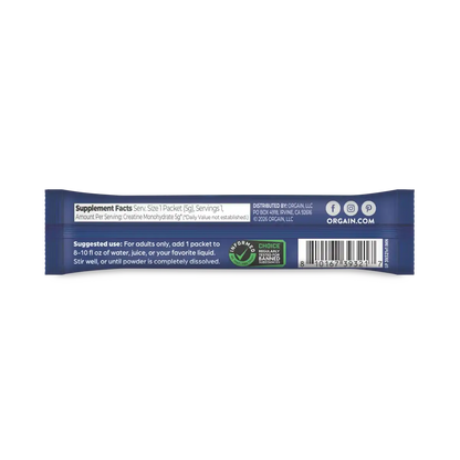 Creatine Powder Single Serve Stick Packs