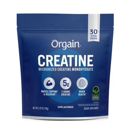 Creatine Powder Single Serve Stick Packs