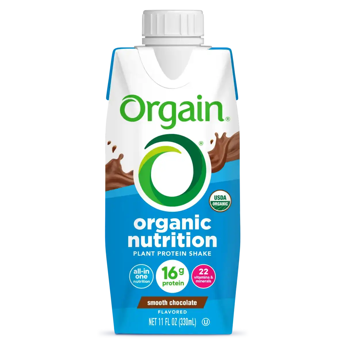 Vegan Organic Nutrition Shake - Smooth Chocolate