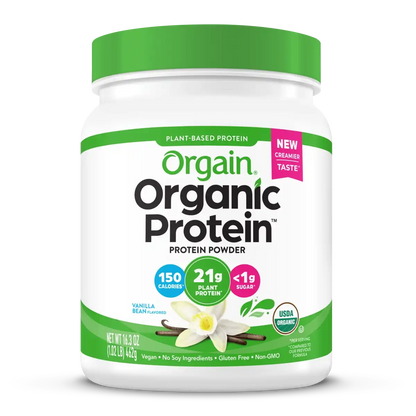 Organic Protein™ Plant Based Protein Powder - Vanilla Bean