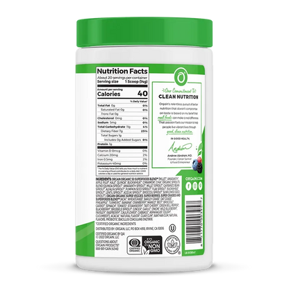 Organic Superfoods Probiotics Powder - Original