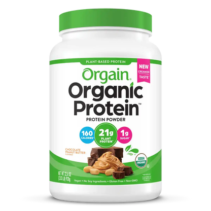 Organic Protein™ Plant Based Protein Powder - Chocolate Peanut Butter
