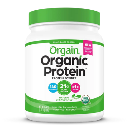 Organic Protein™ Plant Based Protein Powder - Natural Unsweetened