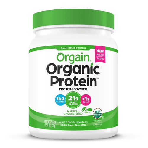 Organic Protein™ Plant Based Protein Powder - Natural Unsweetened