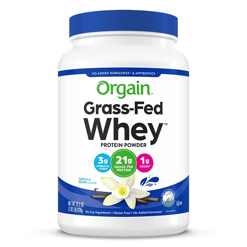 Grass Fed Whey Protein Powder - Vanilla Bean