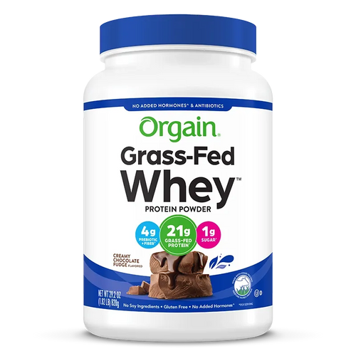 Grass Fed Whey Protein Powder - Creamy Chocolate Fudge