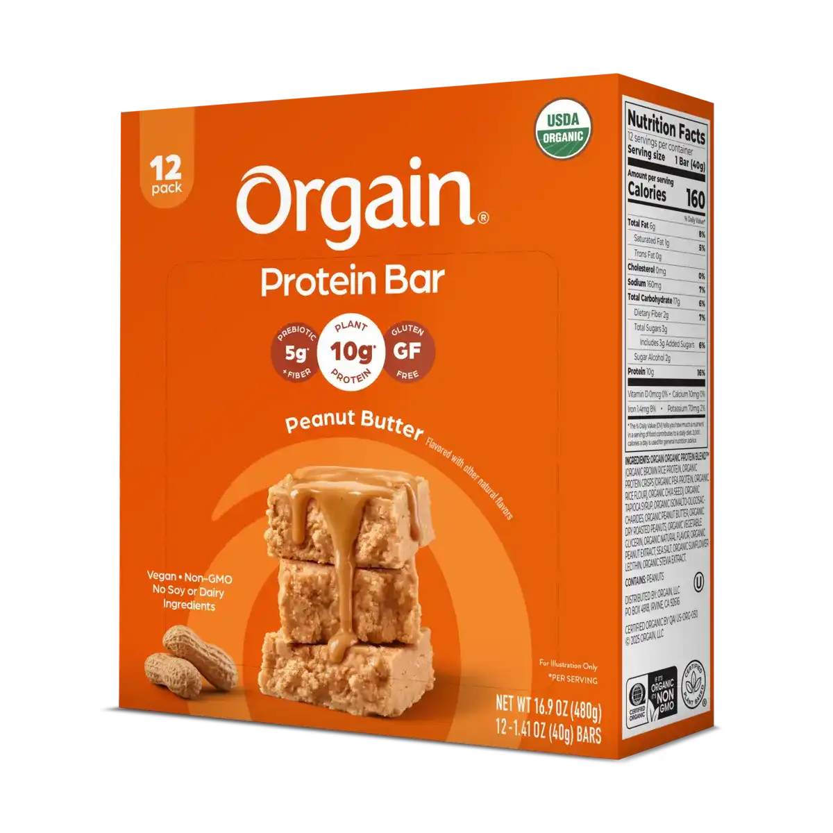 Organic Protein Bar - Peanut Butter