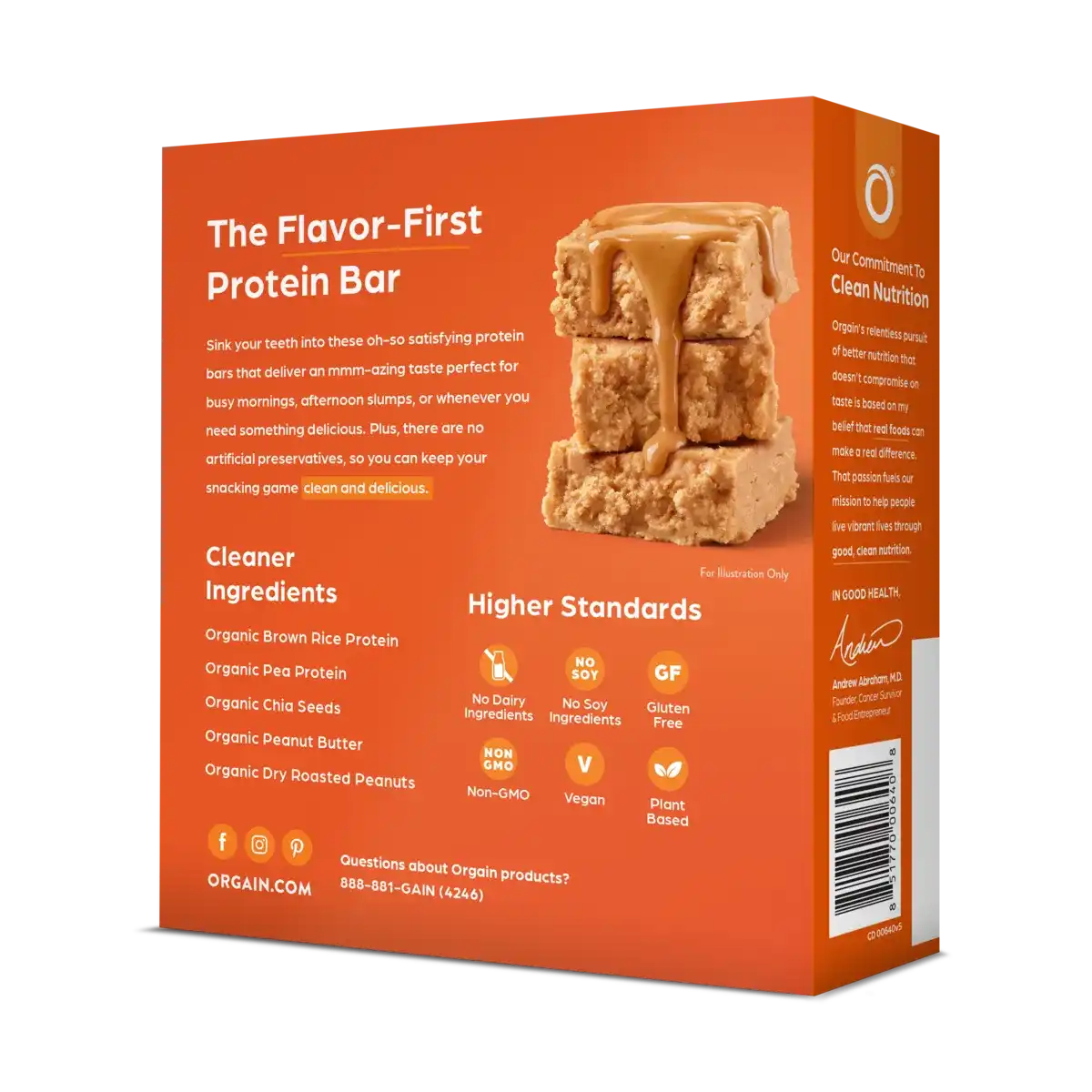 Organic Protein Bar - Peanut Butter