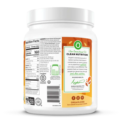 Organic Protein™ Plant Based Protein Powder - Pumpkin Spice