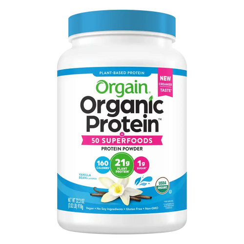 Organic Protein™ & Superfoods Plant Based Protein Powder - Vanilla bean