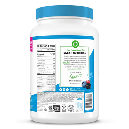 Organic Protein™ & Superfoods Plant Based Protein Powder - Creamy Chocolate Fudge