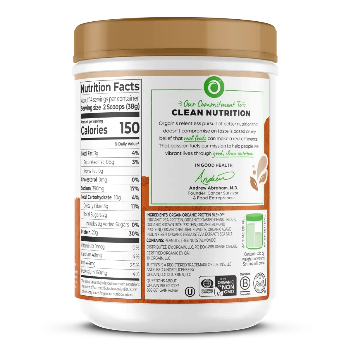 Nut Butter Protein Powder - Peanut Butter