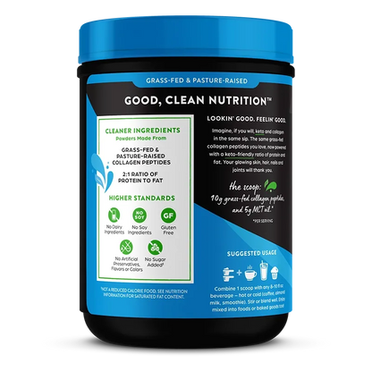 Keto Collagen Protein Powder - Vanilla