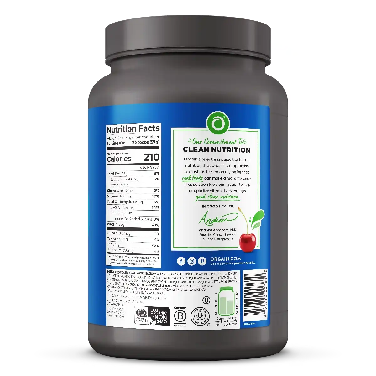 30g Plant Protein Powder - Vanilla