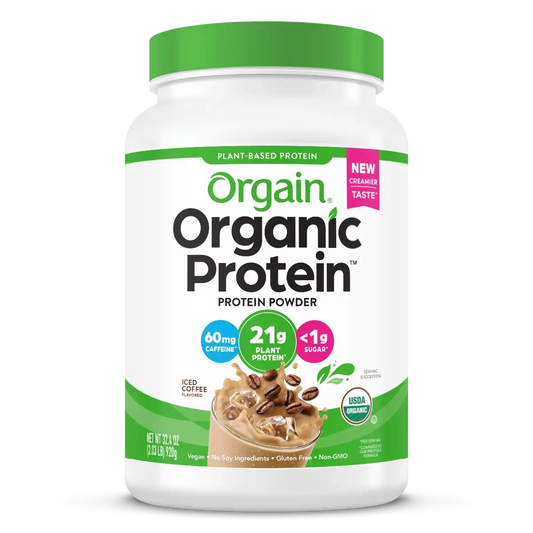 Organic Protein™ Plant Based Protein Powder - Iced Coffee