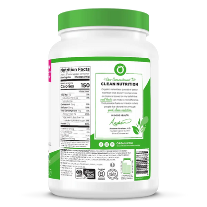 Organic Protein™ Plant Based Protein Powder - Iced Coffee