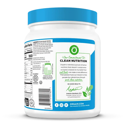 Organic Protein™ + Oatmilk Plant Based Protein Powder - Chocolate