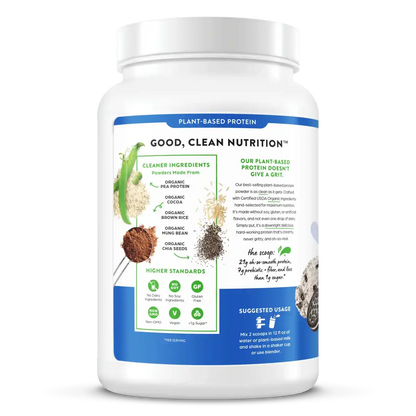 Organic Protein™ Plant Based Protein Powder - Cookies 'n Cream