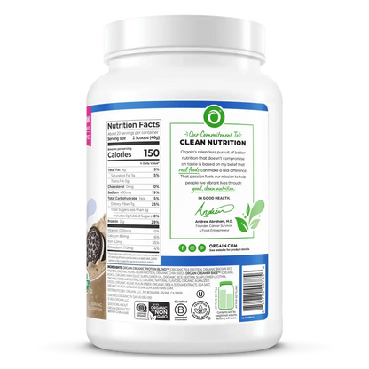 Organic Protein™ Plant Based Protein Powder - Cookies 'n Cream