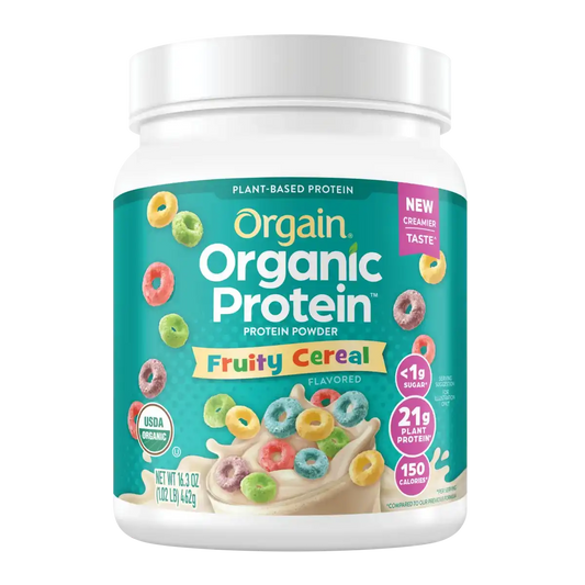 Organic Protein™ Plant Based Protein Powder - Fruity Cereal