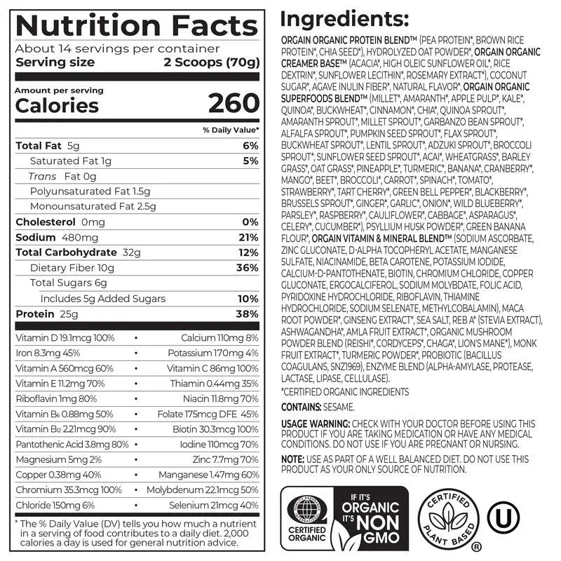 Perfect Meal Powder - Vanilla