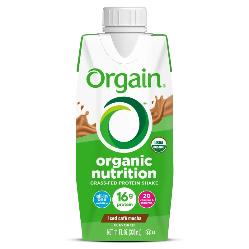 Organic Nutrition Shake - Iced Cafe Mocha